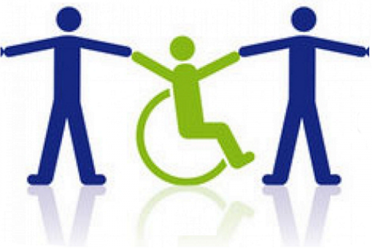 immagine grafica aiuto a disabili