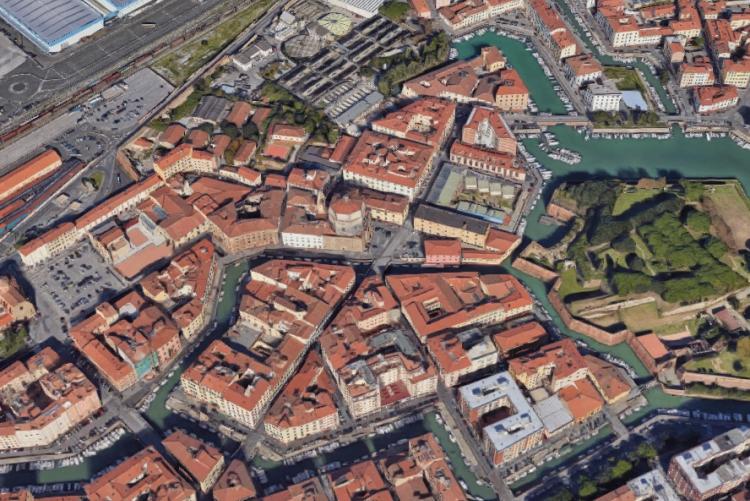 Foto del quartiere Venezia visto dall'alto