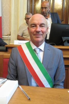 Foto del sindaco Luca Salvetti 